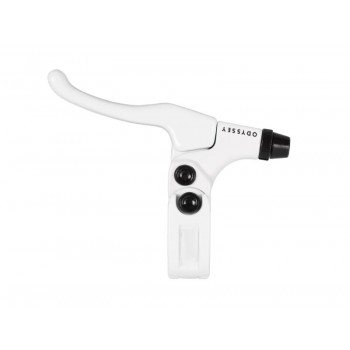Old School BMX Monolever Medium U Brake Lever LHD White by Odyssey