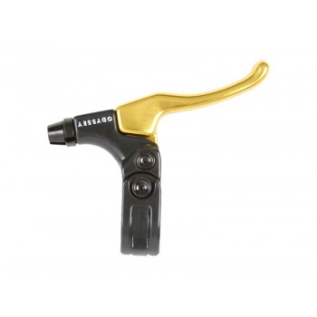 Old School BMX Monolever Medium U Brake Lever RHD Anodized Gold by Odyssey