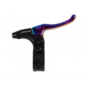 Old School BMX Monolever Medium U Brake Lever RHD Oil Slick by Odyssey
