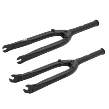 Old School BMX Coyote Fork Offset 0mm AX:3/8 WH:20" Black by Eclat