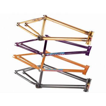 Old School BMX BTM (Mike Hoder) Frame 21.25" TT Dark Plum by S&M