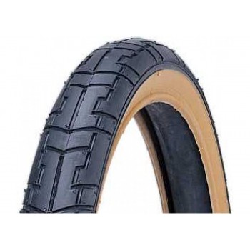 Old School BMX Freestyle Slick White K78 Tyre 20 x 1.75 by Kenda