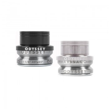BMX Integrated Headset 1 1/8" High Polished by Odyssey