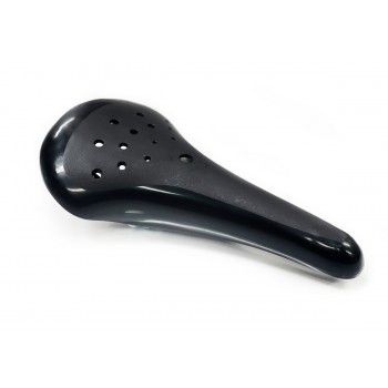 Old School BMX Elina Style BMX Seat Black (No Logo) by Old School BMX