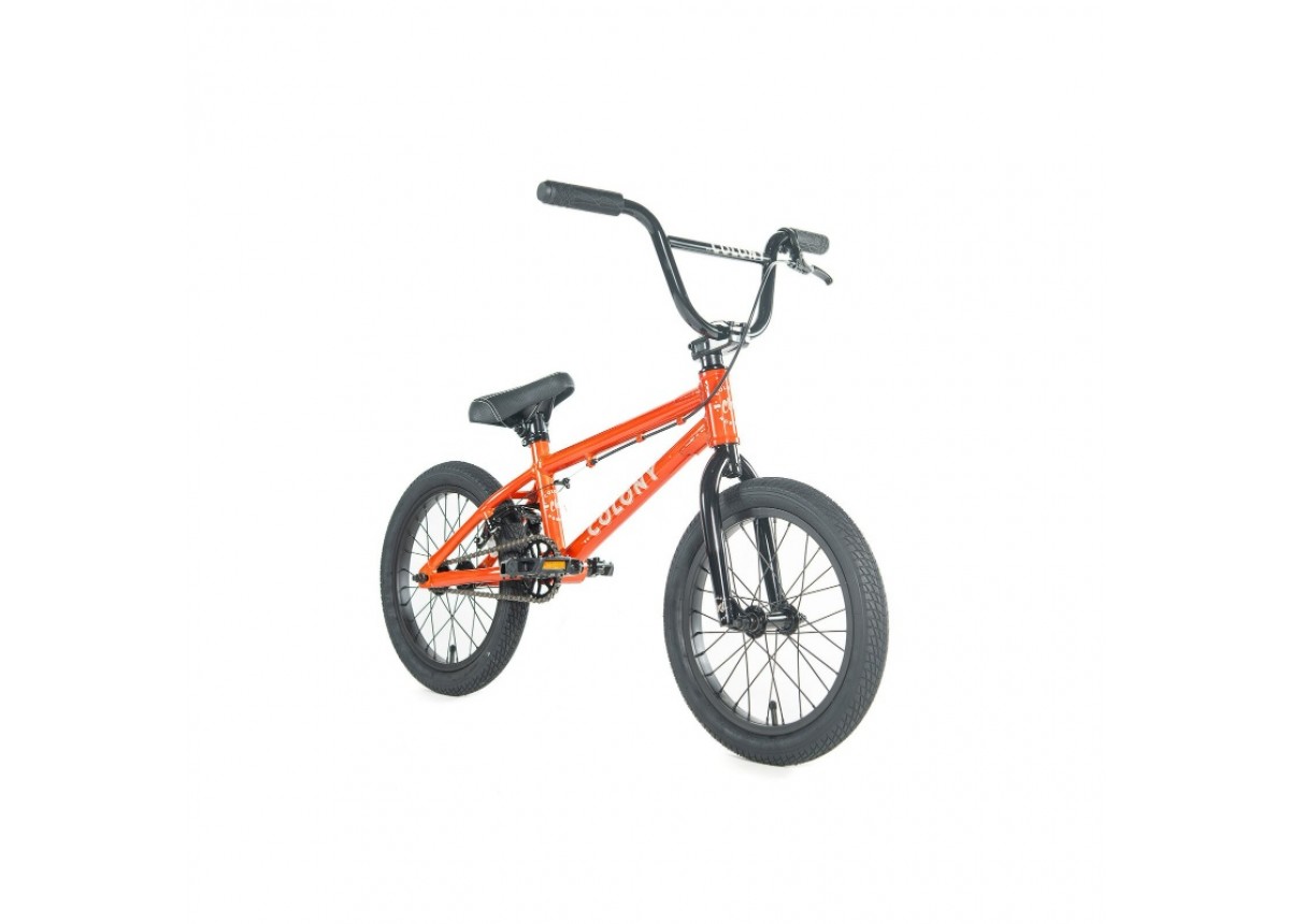 Colony Horizon 16" Micro Freestyle BMX Bike - Clear Orange Colony Horizon 16" Micro Freestyle BMX Bike - Clear Orange