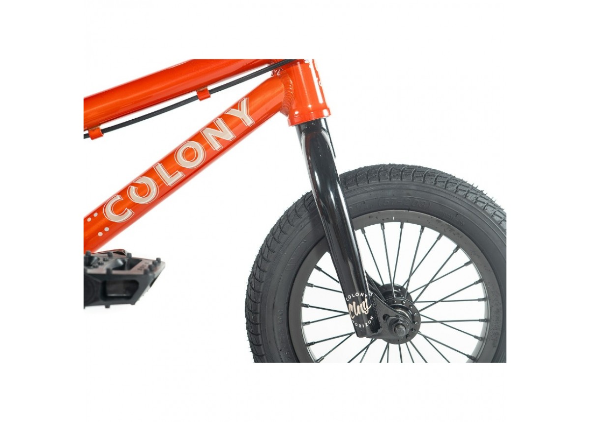 Colony Horizon 12" Micro Freestyle BMX Bike - Clear Orange Colony Horizon 12" Micro Freestyle BMX Bike - Clear Orange