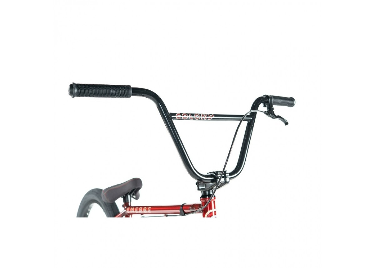 Colony Emerge 20" Freestyle BMX Bike - Clear Red Colony Emerge 20" Freestyle BMX Bike - Clear Red