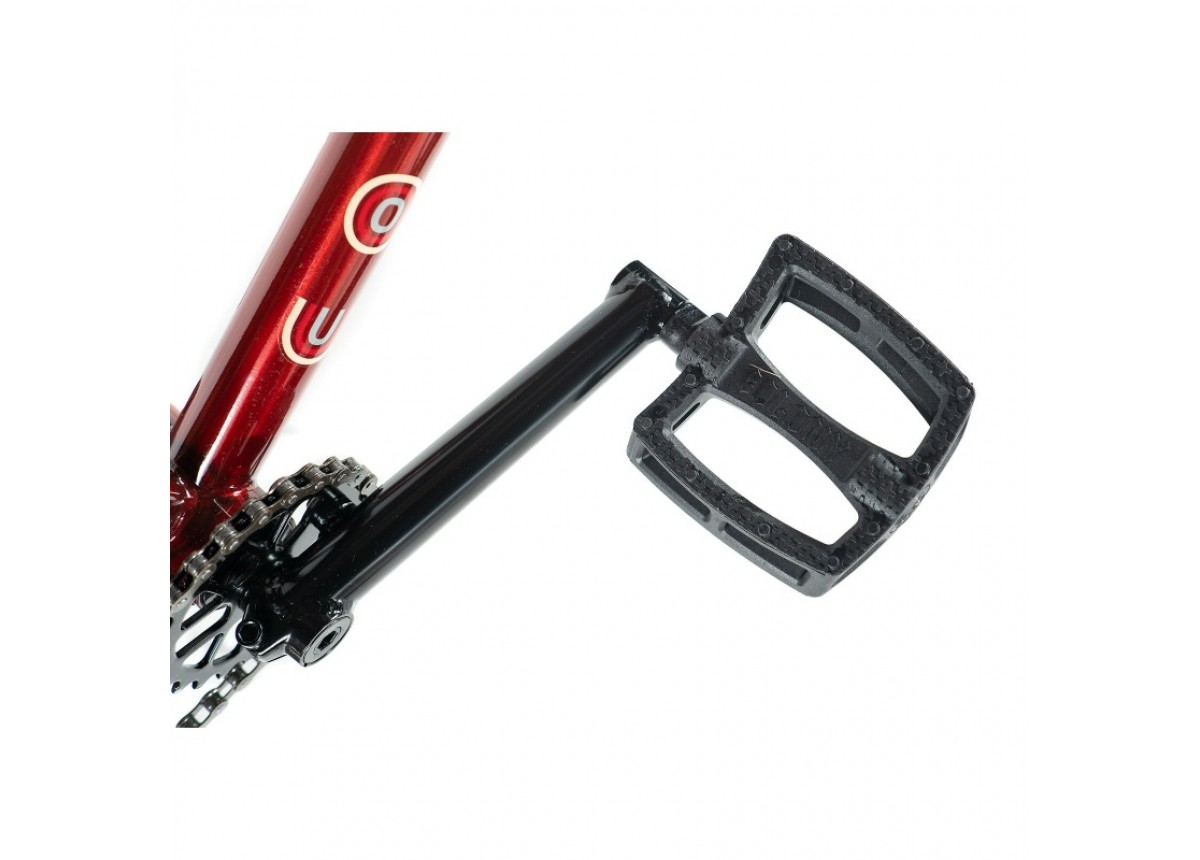 Colony Emerge 20" Freestyle BMX Bike - Clear Red Colony Emerge 20" Freestyle BMX Bike - Clear Red