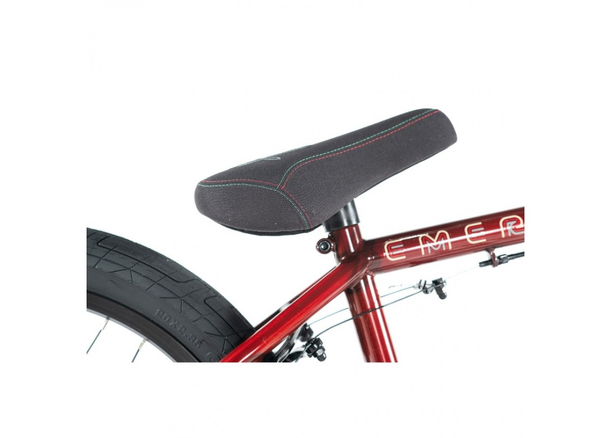 Colony Emerge 20" Freestyle BMX Bike - Clear Red Colony Emerge 20" Freestyle BMX Bike - Clear Red