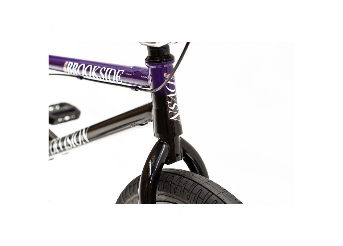 Division Brookside 20" Freestyle BMX Bike - Black/Purple Fade Division Brookside 20" Freestyle BMX Bike - Black/Purple Fade