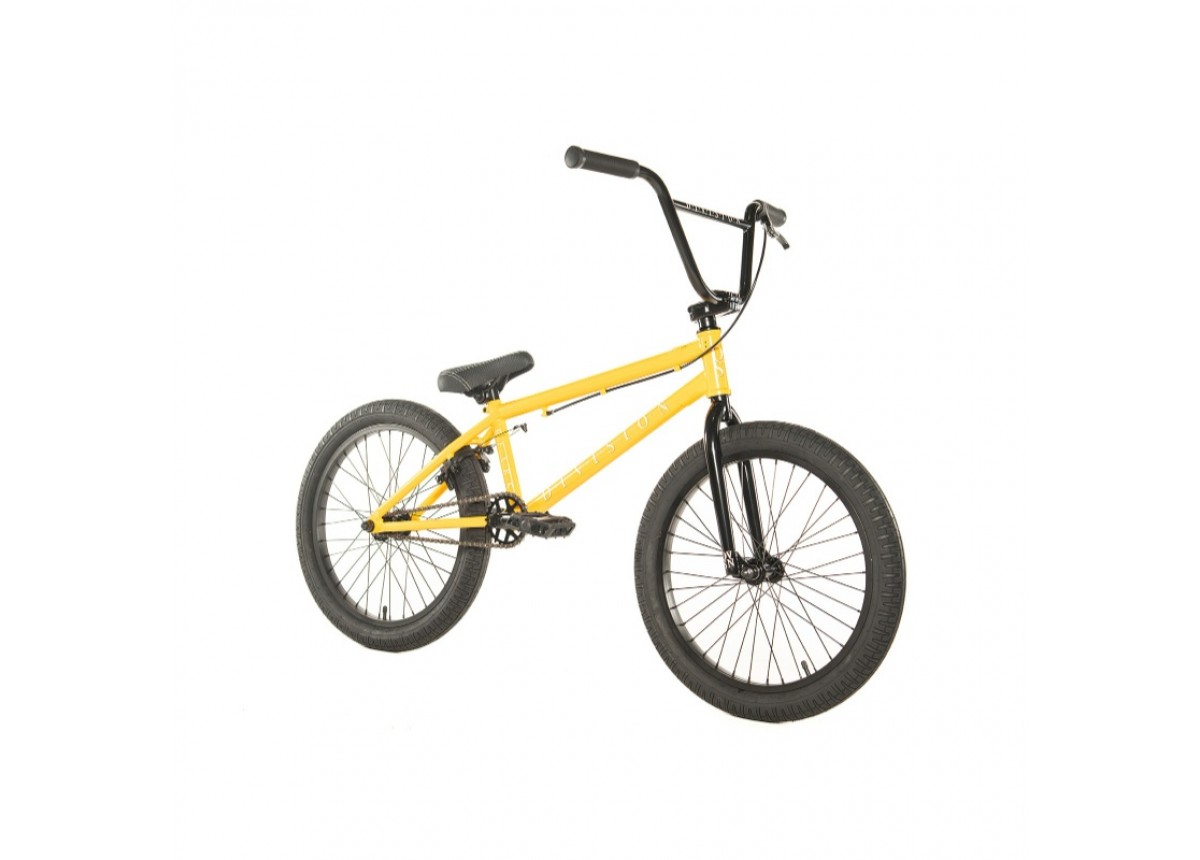 Division Reark 20" Freestyle BMX Bike - Yellow Division Reark 20" Freestyle BMX Bike - Yellow