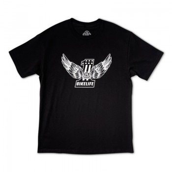 Old School BMX SE #1 BikeLife Black T-Shirt 2XL by SE Bikes