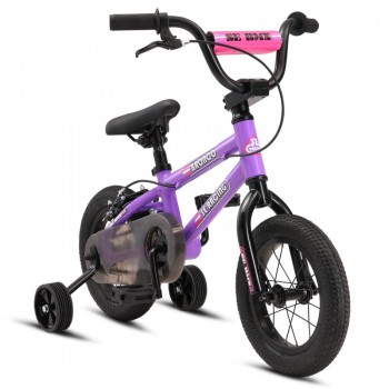 Old School BMX SE Bikes Bronco 12" Kids Series BMX Bike - Purple