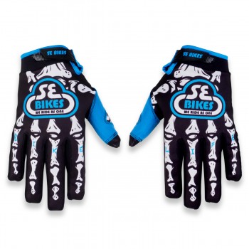 Old School BMX SE Bikes x Crushed Skeleton Bike Life Gloves - 2XL