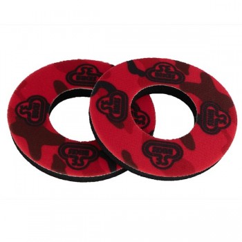 Old School BMX SE Bikes Grip Donuts - Camo Red by SE