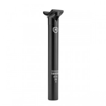 Old School BMX SE Seat Post Mission BMX Stealth V2 alloy 180mm Black by SE