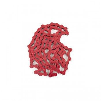 Old School BMX SE Chain Mission BMX 1/8" 410 100 links Red by SE