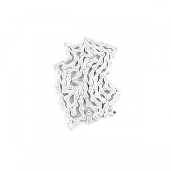 Old School BMX SE Chain Mission BMX 1/8" 410 100 links White by SE
