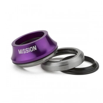 Old School BMX SE Headset Mission BMX Turret Integrated Sealed Purple by SE
