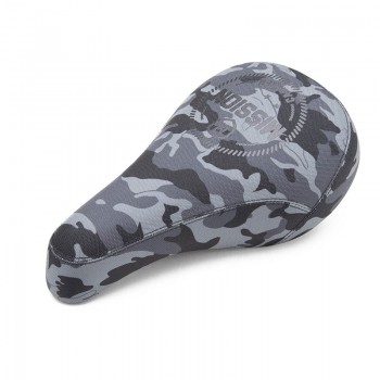 Old School BMX SE Seat Mission BMX Carrier Stealth Thick Grey Camo by SE