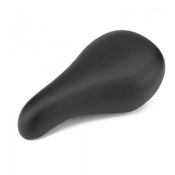 Old School BMX SE Seat Mission BMX Carrier Stealth Thick Perforated Black by SE