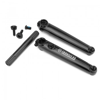 Old School SE Mission BMX Transit V3 Cranks 19mm 8 Spline 170mm Black 150mm Axle