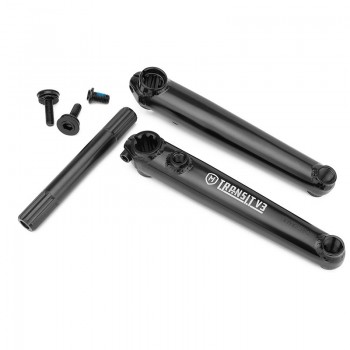Old School SE Mission Transit V3 Cranks 19mm 8 Spline 175mm Black