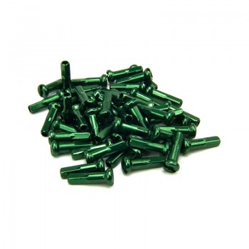 Old School SE Mission Spoke Nipples Alloy 14G Green ( 40 pack )