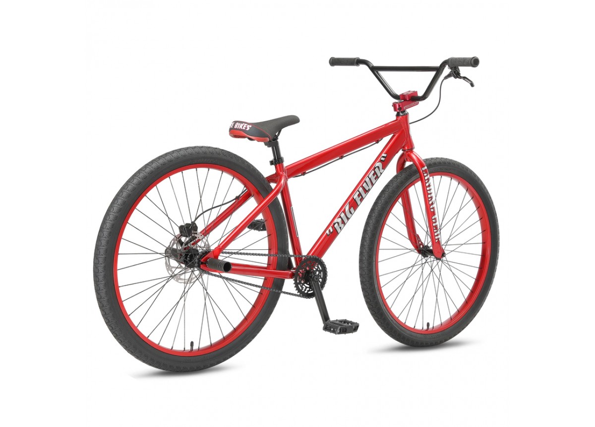 SE Bikes Big Flyer HD 29" BMX Bike - Daredevil Red SE Bikes Big Flyer HD 29" BMX Bike - Daredevil Red