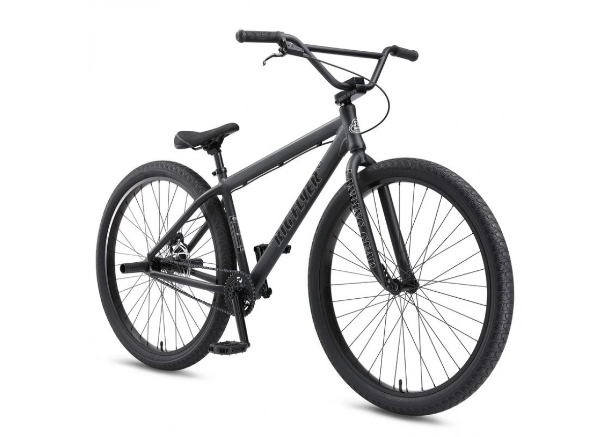 SE Bikes Big Flyer HD 29" BMX Bike - Matte Black SE Bikes Big Flyer HD 29" BMX Bike - Matte Black