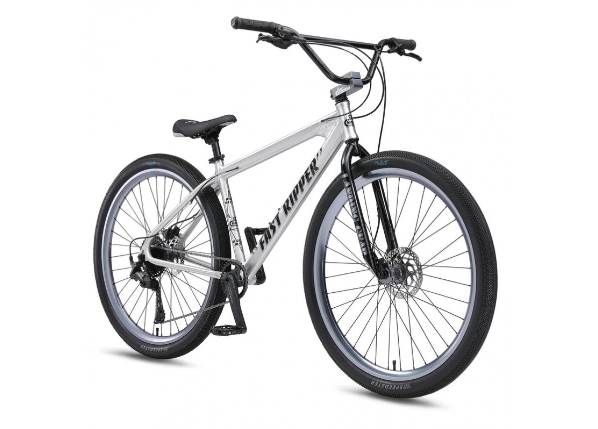 SE Bikes Fast Ripper 29" BMX Bike - Ball Burnish Silver SE Bikes Fast Ripper 29" BMX Bike - Ball Burnish Silver