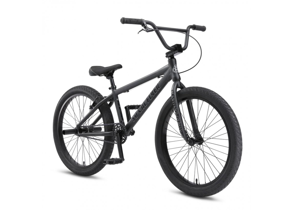 SE Bikes So Cal Flyer 24" BMX Bike - Matte Black SE Bikes So Cal Flyer 24" BMX Bike - Matte Black