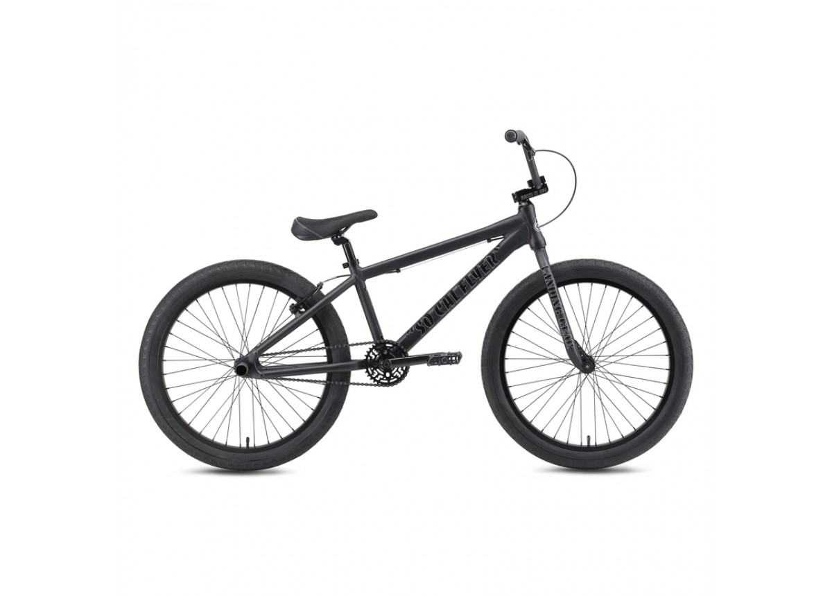 SE Bikes So Cal Flyer 24" BMX Bike - Matte Black SE Bikes So Cal Flyer 24" BMX Bike - Matte Black