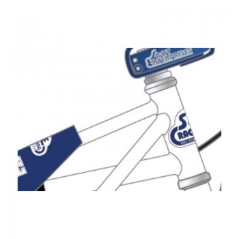 SE Bikes Colossal Quadangle 32" Cruiser BMX Bike - Artic White
