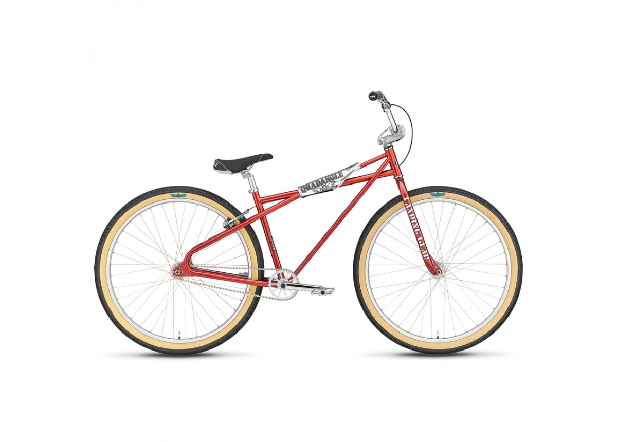 SE Bikes Quadangle Looptail 29" BMX Bike - Candy Flame Orange SE Bikes Quadangle Looptail 29" BMX Bike - Candy Flame Orange