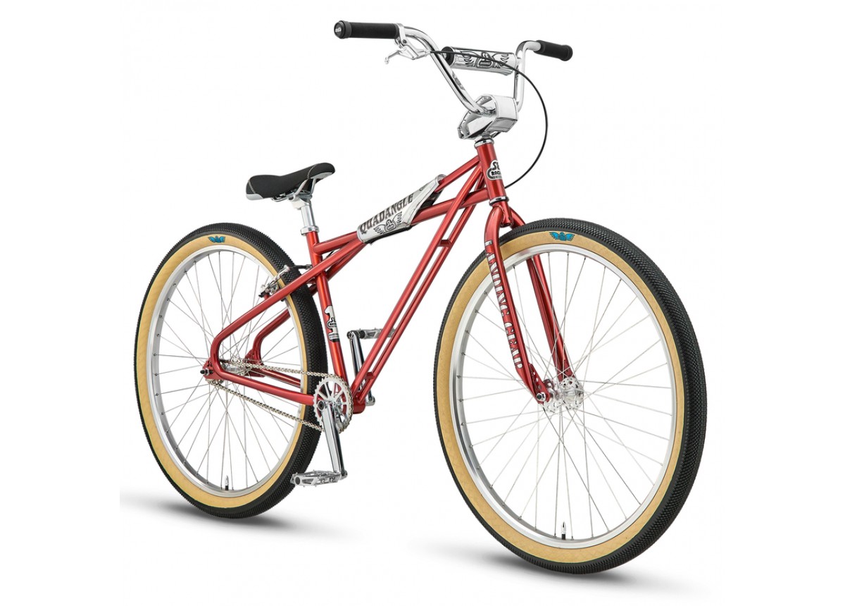 SE Bikes Quadangle Looptail 29" BMX Bike - Candy Flame Orange SE Bikes Quadangle Looptail 29" BMX Bike - Candy Flame Orange