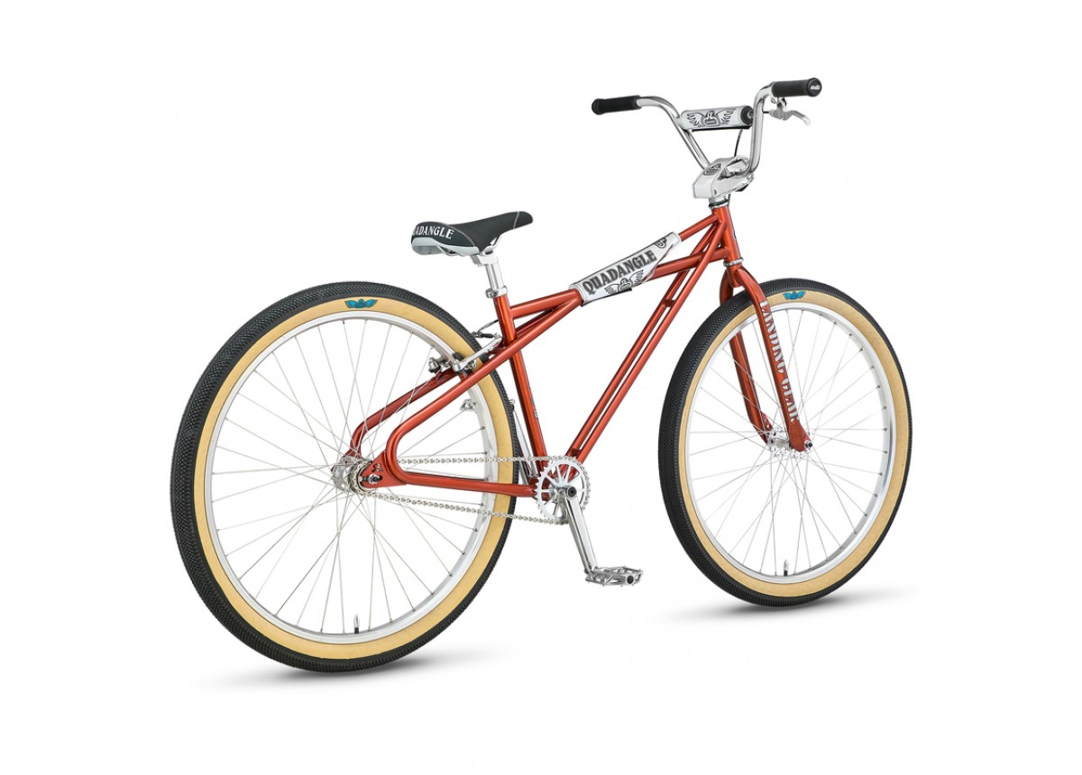 SE Bikes Quadangle Looptail 29" BMX Bike - Candy Flame Orange SE Bikes Quadangle Looptail 29" BMX Bike - Candy Flame Orange