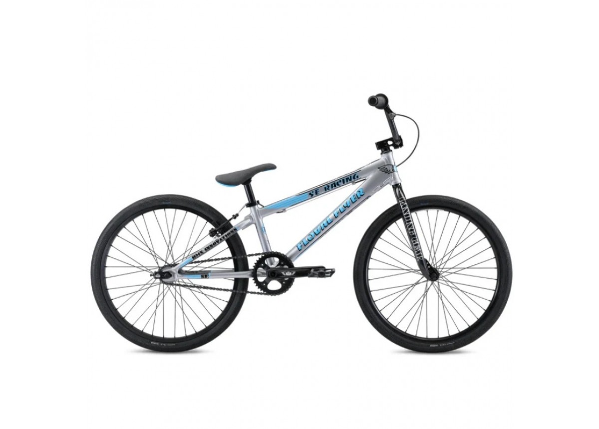 SE Bikes Floval Flyer 24" BMX Bike - Silver SE Bikes Floval Flyer 24" BMX Bike - Silver