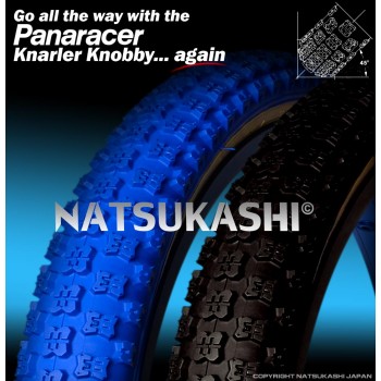 Old School BMX Blue 20 X 1.75 Panaracer Knarler Knobby  by Panaracer