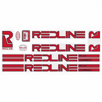 Old School BMX Reproductions 1981 PL 20 Decals by Redline