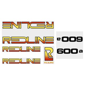Redline 600a Repop Decal sticker set Old School BMX 