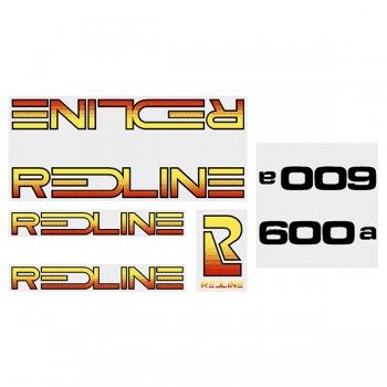 Old School BMX Reproductions 1983 600A decals by Redline