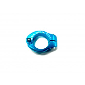 Old School BMX seat clamp Blue 28.6 by Dia Compe