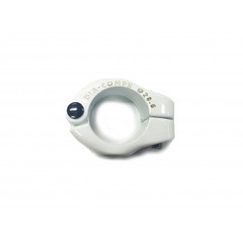 Old School BMX seat clamp White 28.6 by Dia Compe