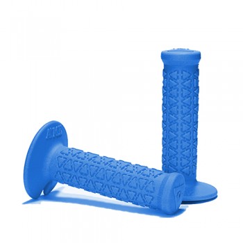 Old School BMX Ame Round Mini Grips Blue by Ame