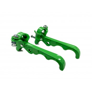Old School BMX Freestyle Green MX 120 Left and Right Levers by Dia Compe
