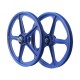 Old School BMX 20" Blue Skyway Tuff 2's free wheel by Skyway