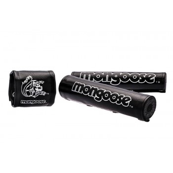 Old School BMX Mongoose pads - BLACK by Mongoose