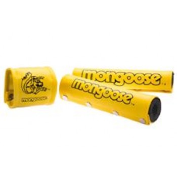 Old School BMX Mongoose pads - YELLOW by Mongoose