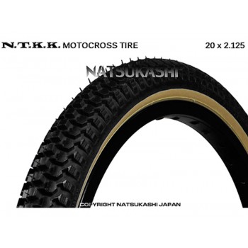 Old School BMX NTKK Black 20 x 2.125 "Snakebelly" Tyre by Panaracer